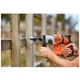 Перфоратор Black&Decker SDS-Plus,18 В, 1.2 Дж, 3 режима, 2.6 кг (без АКБ и ЗУ) (BCD900B) BLACK&DECKER BCD900B 990271 - изображение 7
