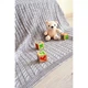 Плед Прованс Soft косы Серый 140x180 см (11696) Прованс 11696 922860 - изображение 1