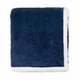Плед Ardesto Sherpa 100% поліестер, синій темний 160х200 см (ART0204SH) Ardesto ART0204SH 906143 - зображення 2