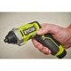 Отвертка аккумуляторная Ryobi RSD4-120T 4В, USB, Lithium, 1х2Ah, 5Нм, 200об/мин, кейс, 10 насадок (5133006210) Ryobi 5133006210 992501 - изображение 8