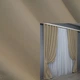 Комплект готовых штор VR-Textil Блэкаут Midnight № 1230ш Темный бежевый 150х290 см 2 шт (33-0069) - изображение 1
