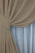 Комплект готовых штор VR-Textil Блэкаут Midnight № 1230ш Темный бежевый 150х290 см 2 шт (33-0069) - изображение 5