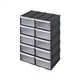 Ящик для інструментів QBRICK SYSTEM органайзер на 10 ящичків (SZU10XCZAPG001) QBRICK SYSTEM SZU10XCZAPG001 982262 - зображення 1