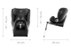 Автокрісло Britax-Romer Swivel 2 гр. 0+/1/2 0-7 років Chai, 2000042149 - зображення 15