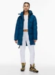 Пуховик зимовий Aritzia The Super Puff Mid S Бірюзовий - зображення 1