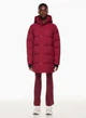 Пуховик зимовий Aritzia The Super Puff Mid XS Бордовий - изображение 3