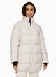 Пуховик зимовий Aritzia The Super Puff Mid М Дуже світло-сірий - зображення 7