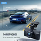 WOLFANG Dashcam 2.5K + 1080P Автомобильная камера, видеорегистратор с ночным видением, 170° угол обзора, WDR, парковочный режим - изображение 8