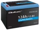 Akumulator Qoltec LiFePO4 Litowo-Żelazowo-Fosforanowy 12.8V 12Ah 153.6Wh BMS 53701 (5901878537016) - obraz 1