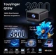 Проектор TouYinger Q13W (android version) Grey Full HD LED Android с Bluetooth - изображение 4