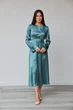 Сукня жіноча Estilo святкова шовк бірюзовий 01-192 48р - изображение 1