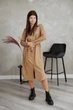 Сукня жіноча Estilo повсякденна-casual замша бежевий 01-207 52р - изображение 1