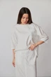 Костюм жіночий Estilo повсякдений-casual костюмка Тіар молочний 02-108 50р - зображення 4