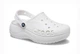 Женские кроксы на платформе Crocs Baya Platform Clog, белые, W8/38-39/24-25см - изображение 2