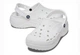 Женские кроксы на платформе Crocs Baya Platform Clog, белые, W8/38-39/24-25см - изображение 3