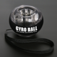 Мяч-гироскоп для укрепления кисти тренажер Gyro Ball прозрачный с черным - изображение 6