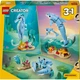 Конструткор LEGO Creator Морські тварини: красиві дельфіни (31385) - зображення 3