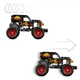 Конструктор Lego Technic Monster Jam Grave Digger Вогонь і лід (42219) - изображение 5