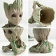 Горшок для растений Groot «Стражи Галактики» 14 см, декоративная фигурка-органайзер для стола XJ4095 - изображение 6