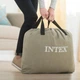 Надувная кровать Intex 64132 односпальная (99 х 191 х 42 см) встроенный электронасос - изображение 8