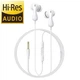 Наушники с микрофоном проводные Baseus Enock HZ20 Wired Earphones (3,5 mini-Jack, 1.1 m). White - изображение 1