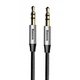 Аудио кабель 3.5 на 3.5 Mini Jack BASEUS AUX Yiven M30 (1метр). Black - изображение 1