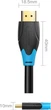 Кабель Vention HDMI M - M, 20.0 м, V2.0, 4K 30Гц, PVC (AACBQ) - зображення 3