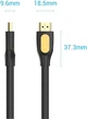 Кабель Vention HDMI M - M, 5.0 м, V2.0, 4K 60Гц, PVC type, Black (ALIBJ) - зображення 2
