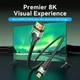 Кабель Vention HDMI M - Micro HDMI M, 2.1 м, V2.0 8K 60Гц Aluminum Alloy Type Green (AGKGH) - зображення 4