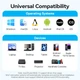 Перехідник Vention USB 3.1 Type-C --> Ethernet RJ45 1000Mb Black Aluminum Alloy Type (CFPHB) - зображення 7