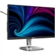 Монітор Philips 24B2U4301 23.8'' IPS 120Гц HDMI DP USB-C RJ-45 USB-hub HAS Pivot колонки Dark Grey (24B2U4301/00) - зображення 2