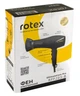 Профессиональный мощный фен Rotex RFF203-B UltimateCare Pro концентратор 2000 Вт Черный - изображение 5