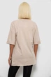 Футболка женская с принтом бежевый 244R2803 AGER L-XL - изображение 4