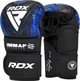 Боксерские перчатки RDX GRAPPLING GLOVES SHOOTER IMMAF-1 черный, синий XL (GSR-IMF-1U) - изображение 1
