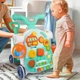 Детский толокар-ходунки 5в1 с самокатом, игровым музыкальным столиком MalPlay, Бирюзовый - изображение 2