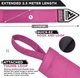 Бинты RDX HAND WRAPS 2.5 METER HWJ-RP 2,5 м розовый (5054421855409) - изображение 4