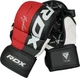 Перчатки тренировочные RDX Grappling Gloves Rex T6 Plus GGR-T6R L Черно-красные с белым (5054421880715) - изображение 5
