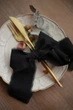 Стрічка з натуральної бавовни, Black, 1.5 см, 3 м - зображення 3