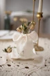 Декоративна шовкова стрічка VTILENE, Cream, 1.5 см, 3 м - зображення 3