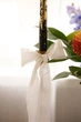 Декоративна шовкова стрічка VTILENE, Ivory, 2.5 см, 3 м - зображення 1