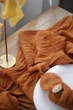 Салфетка с окрашенной марли для интерьера VTILENE, Copper, 45х45 см - изображение 5