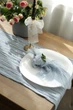 Плотный марлевый раннер для сервировки стола и фотосессий VTILENE, Light dusty blue, 60 см, 6 м - изображение 4