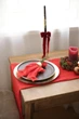 Плотный марлевый раннер для сервировки стола и фотосессий VTILENE, Christmas red, 60 см, 2 м - изображение 3