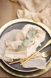 Марлевая салфетка однотон сервировочная VTILENE , Cream, 45х45 см - изображение 4