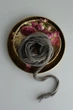 Лента Crinkled silk VTILENE ручного окрашивания, Graphite, 1.5 см, 3 м - изображение 2