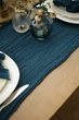 Марлевая дорожка для сервировки стола VTILENE, Teal blue, 60 см, 2 м - изображение 1