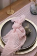 Салфетка с плотной марли для декора стола VTILENE, Blush, 35х35 см - изображение 2