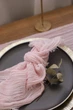 Салфетка с плотной марли для декора стола VTILENE, Blush, 35х35 см - изображение 4