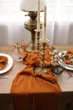 Марлевая салфетка рустик сервировочная VTILENE , Burnt orange, 45х45 см - изображение 3
