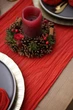 Марлевый текстильный раннер для мероприятий VTILENE, Christmas red, 60 см, 1 м - изображение 4